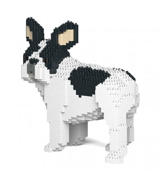 French Bulldog de montar em blocos
