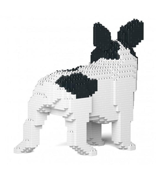 French Bulldog de montar em blocos