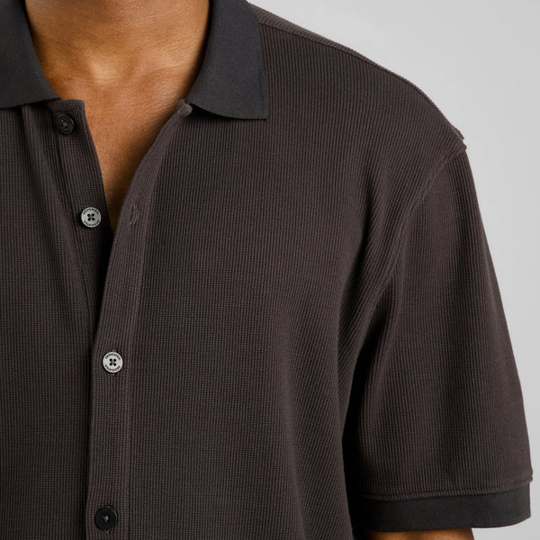 CAMISA FALKVIK WAFFLE PHANTOM