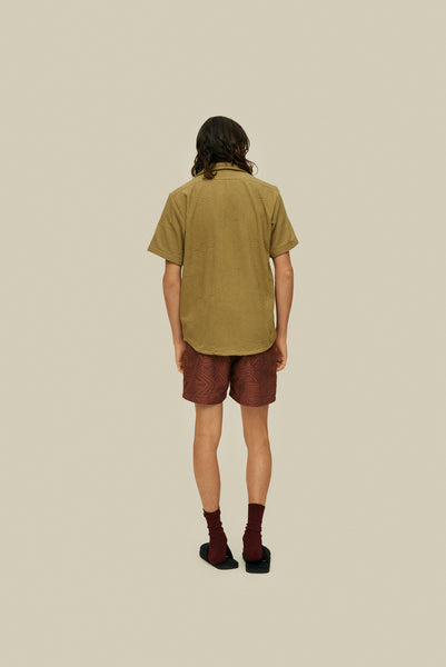 CAMISA OAS ZABYRINTH  CUBA TERRY
