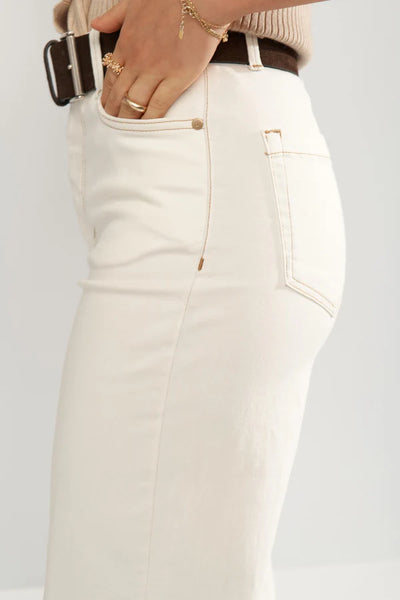 CALÇAS NUPARISAN CROPPED TWILL