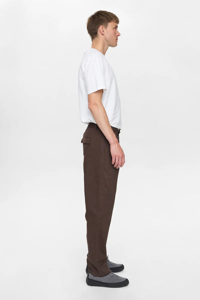 CALÇAS AKJAN COTTON PLEAT ELA