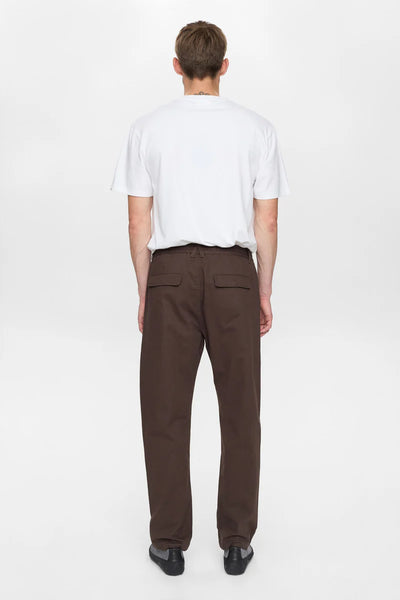CALÇAS AKJAN COTTON PLEAT ELA
