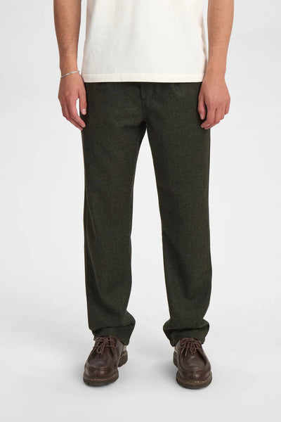 CALÇAS AKJAN PLEAT WOOL