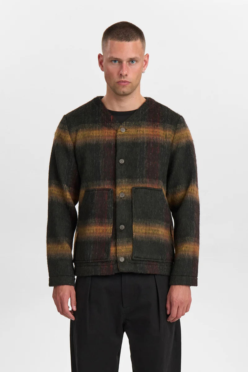 SOBRECAMISA AKDAN HEAVY TWILL CHECK