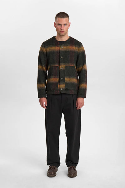 SOBRECAMISA AKDAN HEAVY TWILL CHECK