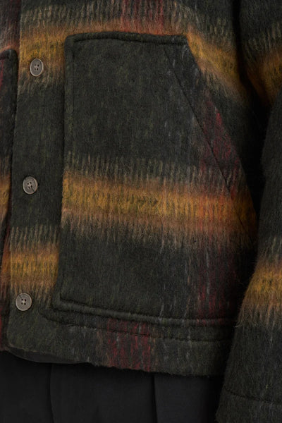 SOBRECAMISA AKDAN HEAVY TWILL CHECK
