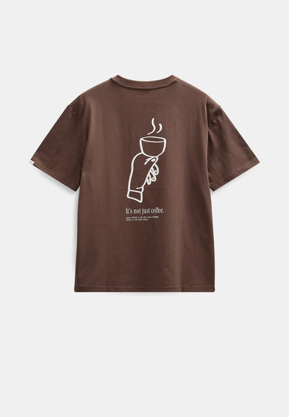 T-SHIRT AKVILLADS NOT JUST COFFEE