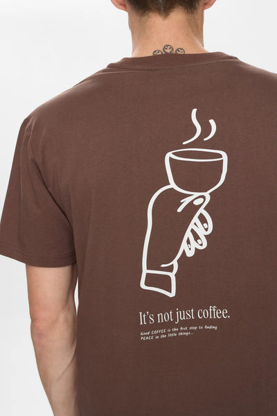 T-SHIRT AKVILLADS NOT JUST COFFEE