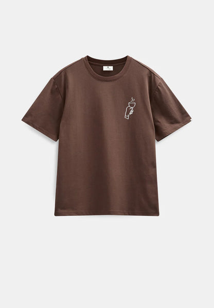T-SHIRT AKVILLADS NOT JUST COFFEE