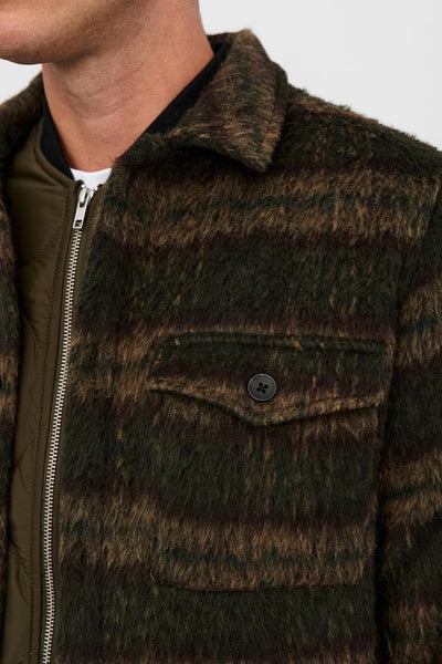 SOBRECAMISA AKOSCAR HEAVY TWILL CHECK