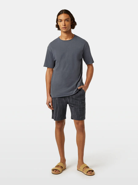 T-SHIRT RELAXED FIT RAW EDGE