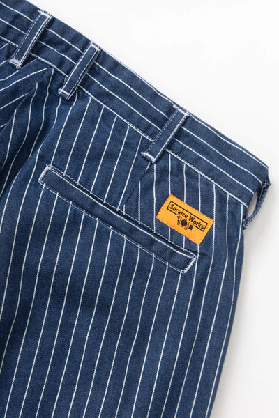CALÇÕES PINSTRIPE DENIM PART