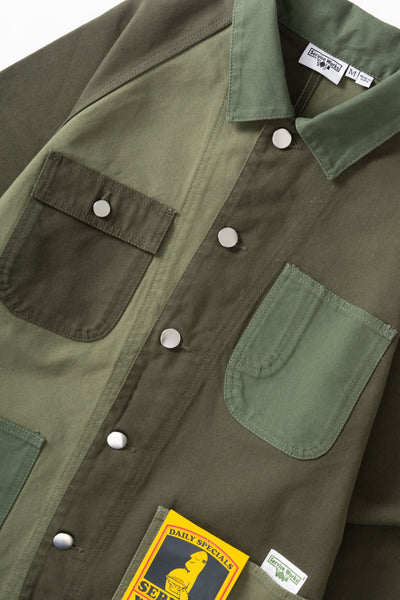 BLUSÃO PATCHWORK COVERALL 2.0