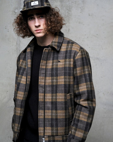 Donnie - Worker Jacket BROWN