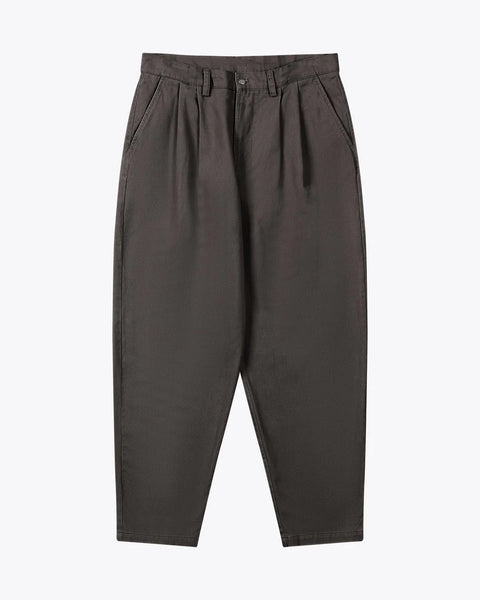 CALÇAS COTTON TWILL PLEATED