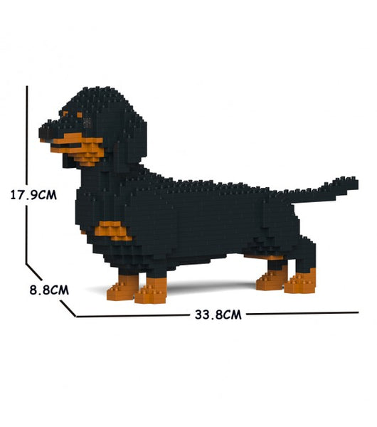 Dachshund  de montar em blocos