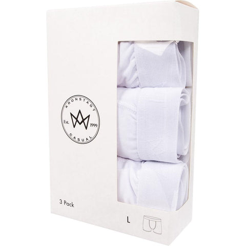 BOXERS Tyson 3-Pack - White